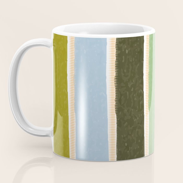 Bright Blue Towel Coffee Mug Gallery Image 3