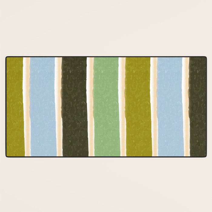 Bright Blue Towel Desk Mat Gallery Image 3