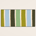 Bright Blue Towel Desk Mat Gallery Image 3