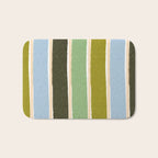 Bright Blue Towel Bath Mat Gallery Image 1