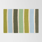 Bright Blue Towel Rug Gallery Image 2