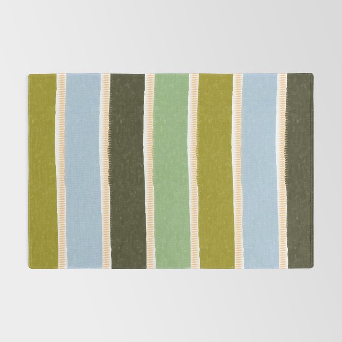 Bright Blue Towel Rug Gallery Image 2