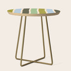 Bright Blue Towel Side Table Gallery Image 1