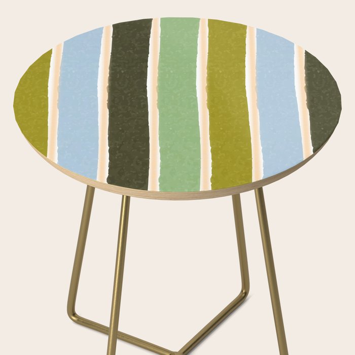 Bright Blue Towel Side Table Gallery Image 2