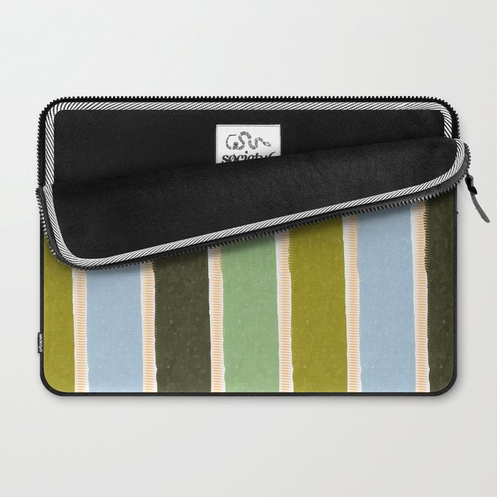 Bright Blue Towel Laptop Sleeve Gallery Image 2