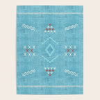 Casablanca Aqua Kilim Poster Gallery Image 4