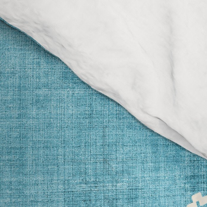Casablanca Aqua Kilim Comforter Gallery Image 4