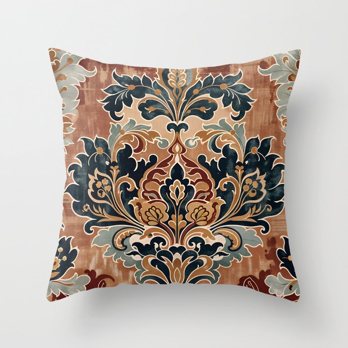 Musk Floral Essence Throw Pillow Gallery Image 1