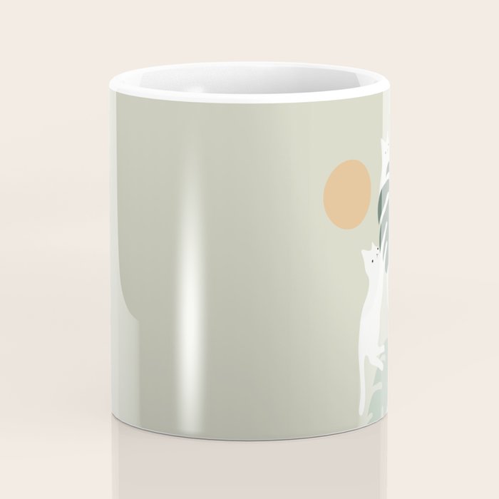 Cat and Plant 42 Coffee Mug Gallery Image 4