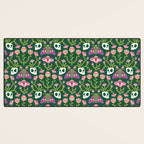 Botanical Skull and Moth Desk Mat Gallery Image 3
