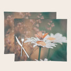 Butterfly on a daisy flower - summer nights Placemat Gallery Image 1