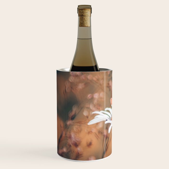 Butterfly on a daisy flower - summer nights Wine Chiller Gallery Image 2