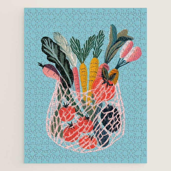 Market Morning Jigsaw Puzzle Gallery Image 1