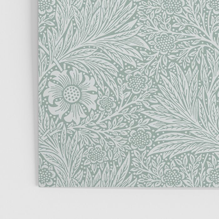 William Morris Marigold Dove Blue Poster Gallery Image 3