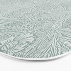 William Morris Marigold Dove Blue Bath Mat Gallery Image 3