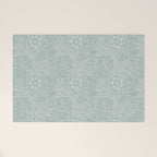 William Morris Marigold Dove Blue Welcome Mat Gallery Image 1