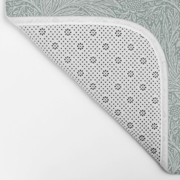 William Morris Marigold Dove Blue Bath Mat Gallery Image 2