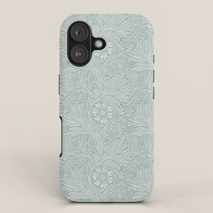 William Morris Marigold Dove Blue iPhone Case Gallery Image 1