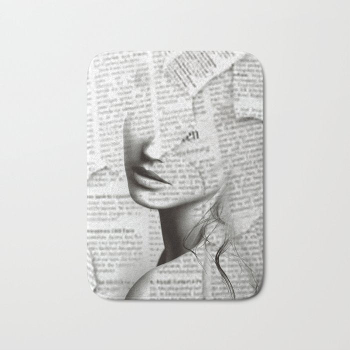 Silence of distance Bath Mat Gallery Image 1