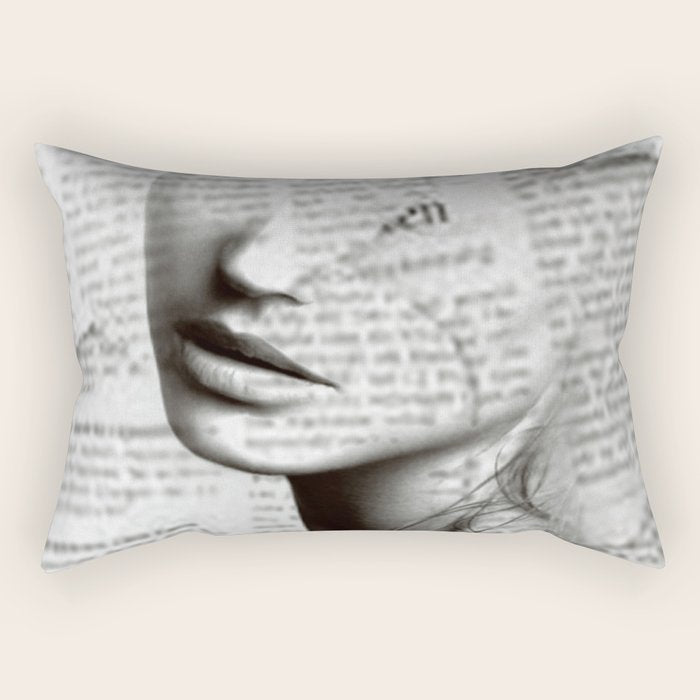 Silence of distance Rectangular Pillow Gallery Image 2