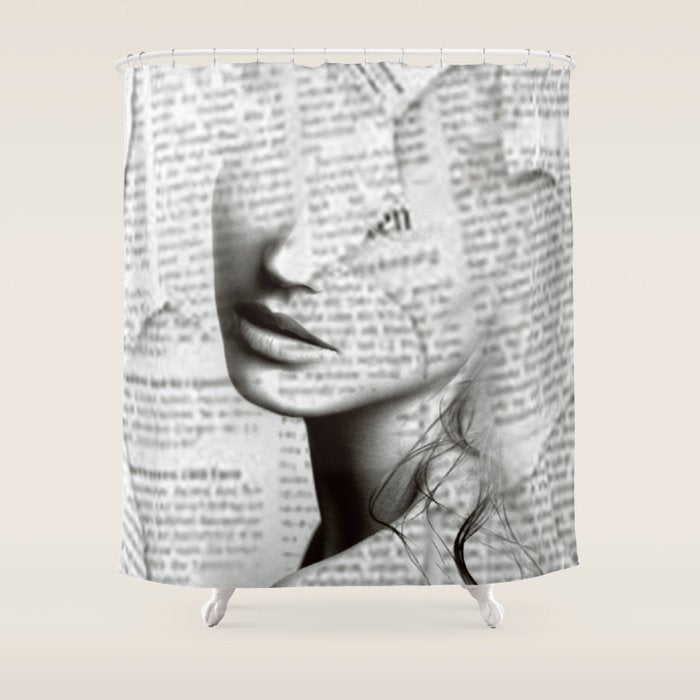 Silence of distance Shower Curtain Gallery Image 1