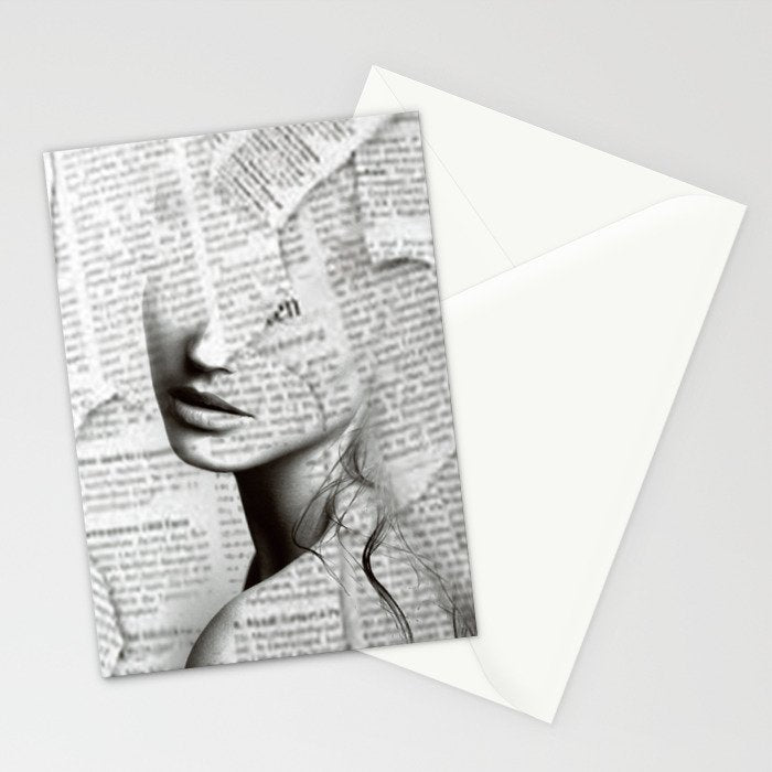 Silence of distance Stationery Card Gallery Image 2
