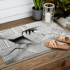 Silence of distance Outdoor Rug Gallery Image 2