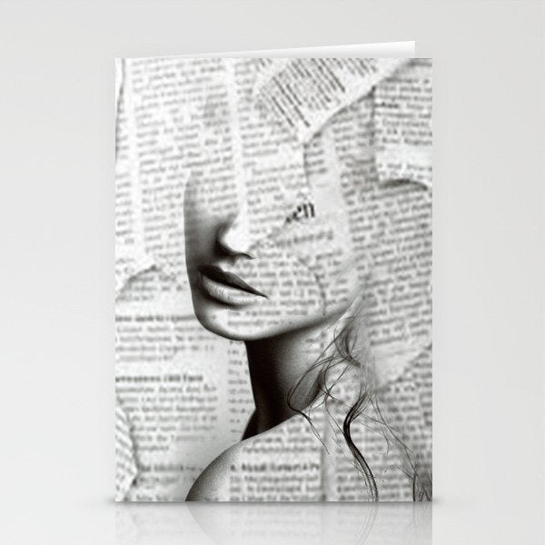 Silence of distance Stationery Card Gallery Image 1