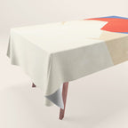 The Japanese Sun | Vintage Minimal Mount Fuji Landscape Tablecloth Gallery Image 1