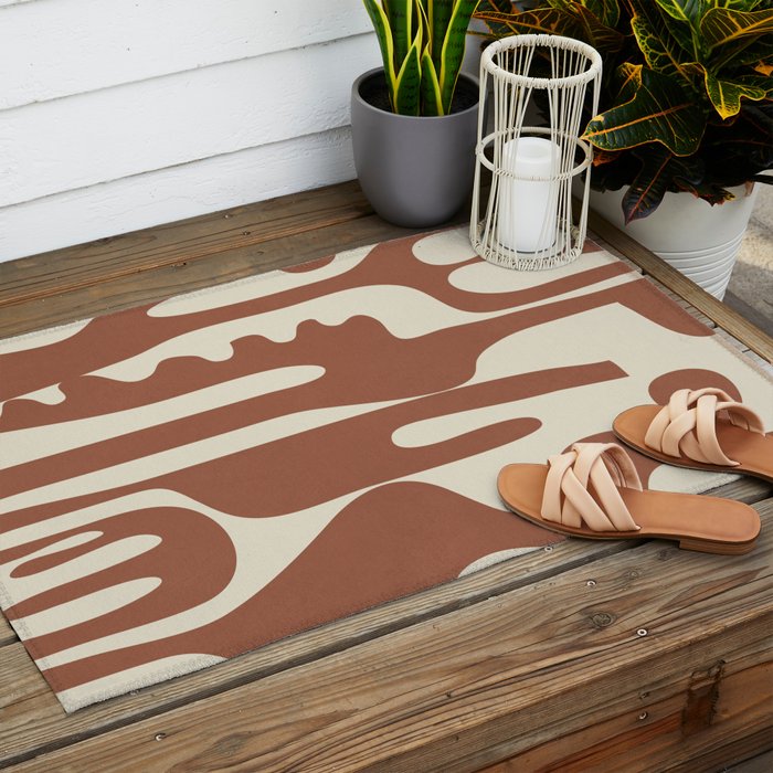 Terracotta Dreams 1 Outdoor Rug Gallery Image 2