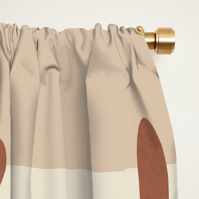 Terracotta Dreams 1 Window Curtain Gallery Image 2