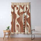 Terracotta Dreams 1 Window Curtain Gallery Image 5