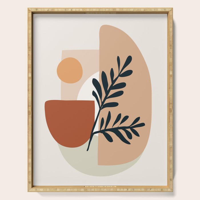 Geometric Shapes Serving Tray Gallery Image 1