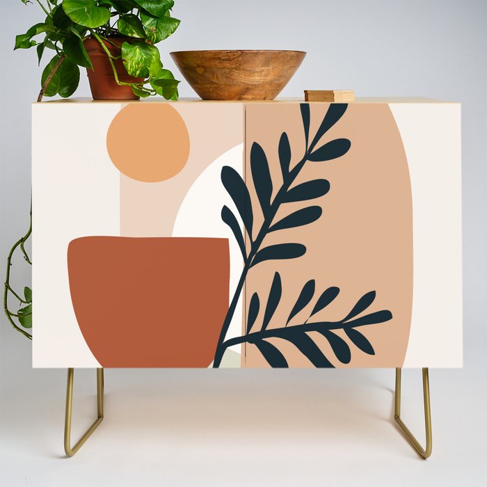 Geometric Shapes Credenza Gallery Image 1