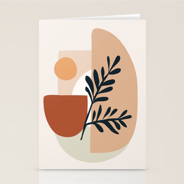 Geometric Shapes Stationery Card Gallery Image 1