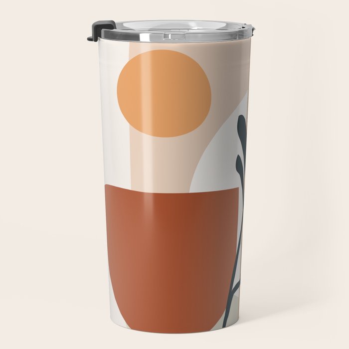 Geometric Shapes Travel Mug Gallery Image 3