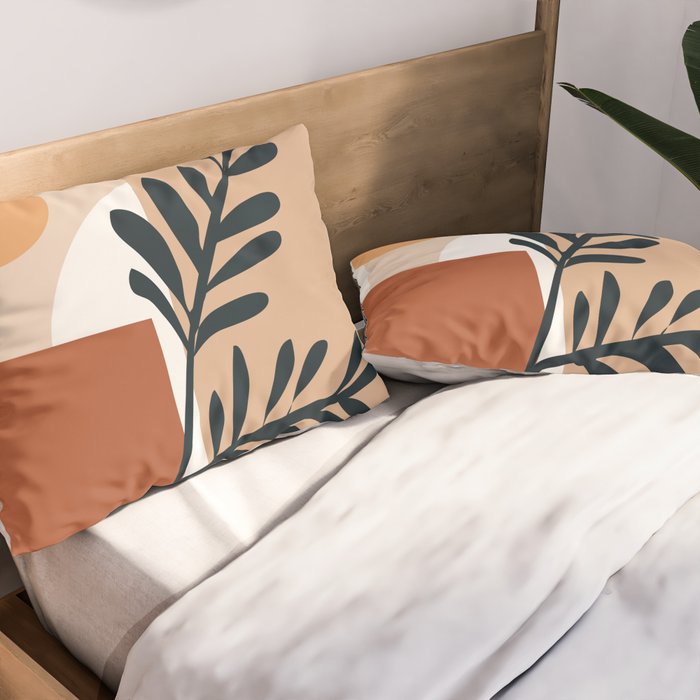 Geometric Shapes Pillow Sham Gallery Image 2