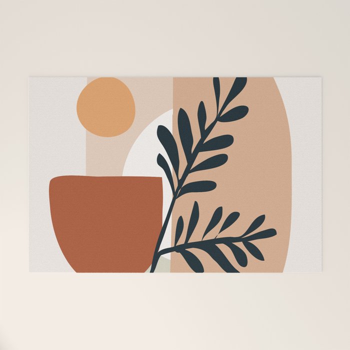 Geometric Shapes Welcome Mat Gallery Image 1