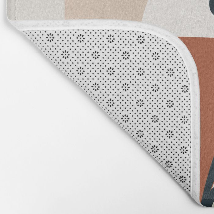 Geometric Shapes Bath Mat Gallery Image 2