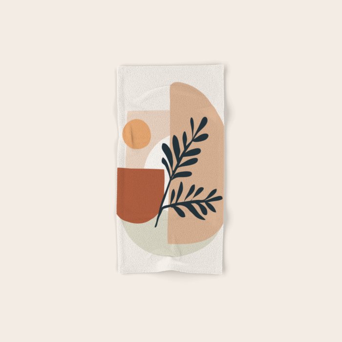 Geometric Shapes Hand & Bath Towel Gallery Image 1