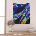 LITTLE WHISKEY POLICE ME Wall Tapestry Gallery Image 2