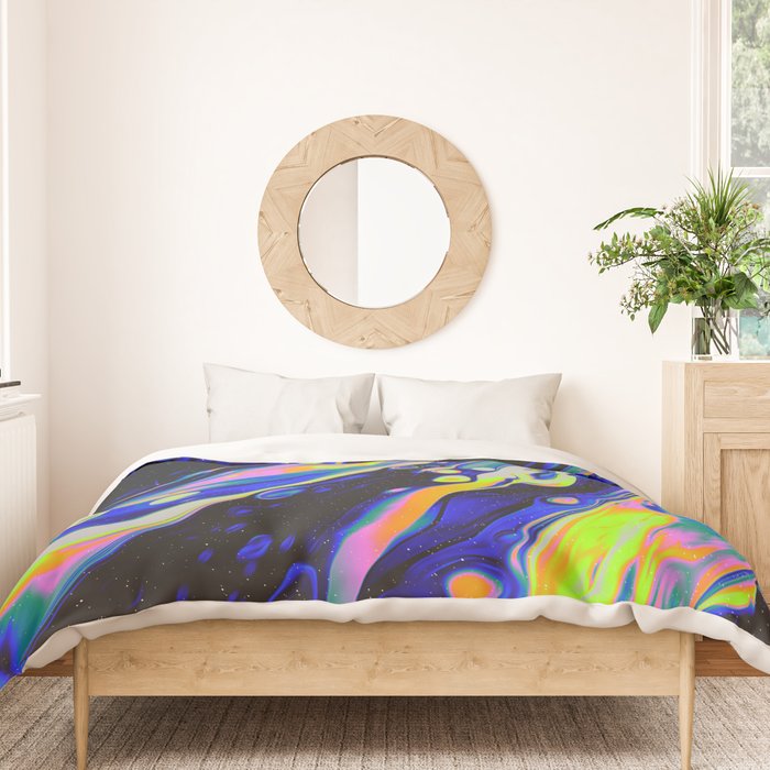LITTLE WHISKEY POLICE ME Duvet Cover Gallery Image 3