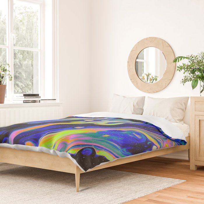 LITTLE WHISKEY POLICE ME Duvet Cover Gallery Image 2
