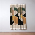 Modern Abstract Art 150 Window Curtain Gallery Image 3