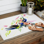 Hummingbird Outdoor Rug Gallery Image 2