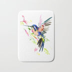 Hummingbird Bath Mat Gallery Image 1
