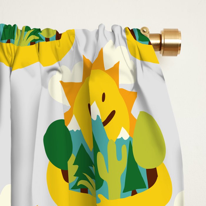 Sun is out Window Curtain Gallery Image 2