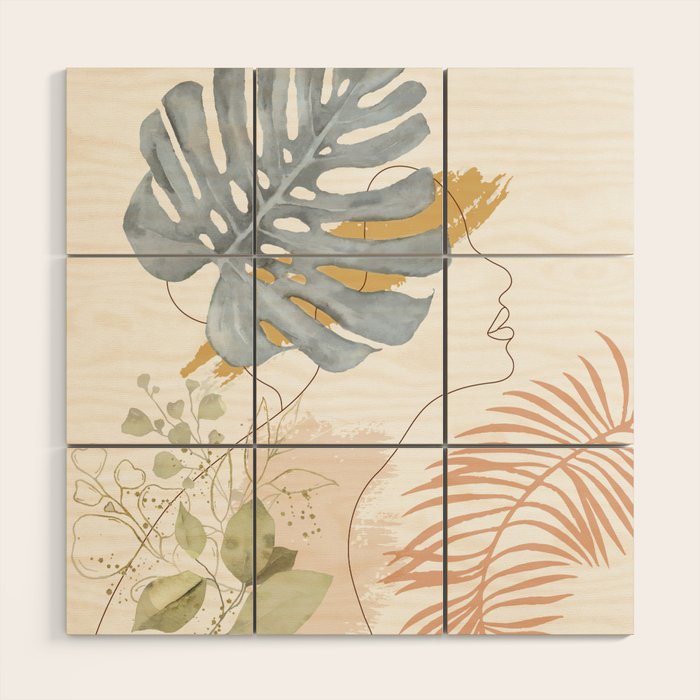Line in Nature III Wood Wall Art Gallery Image 1