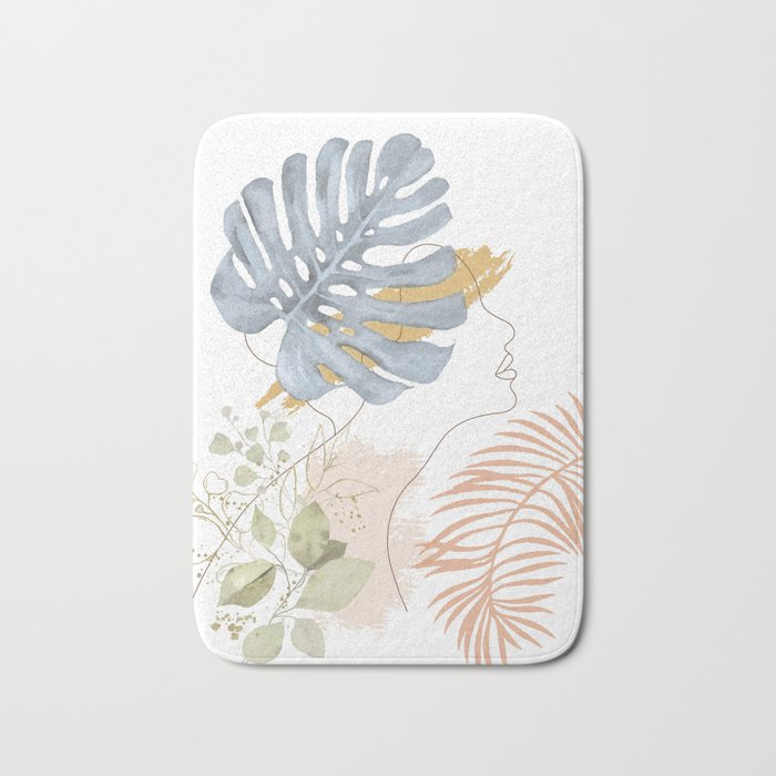 Line in Nature III Bath Mat Gallery Image 1