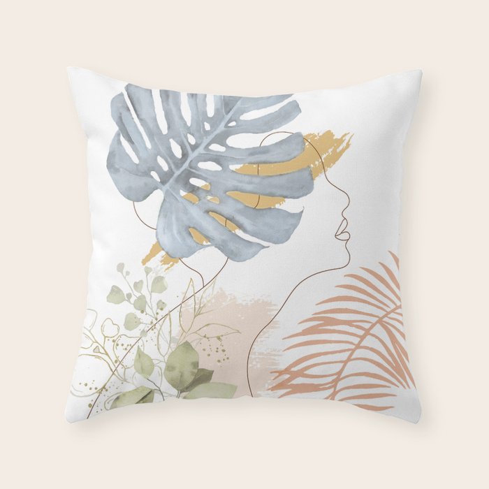 Line in Nature III Throw Pillow Gallery Image 6